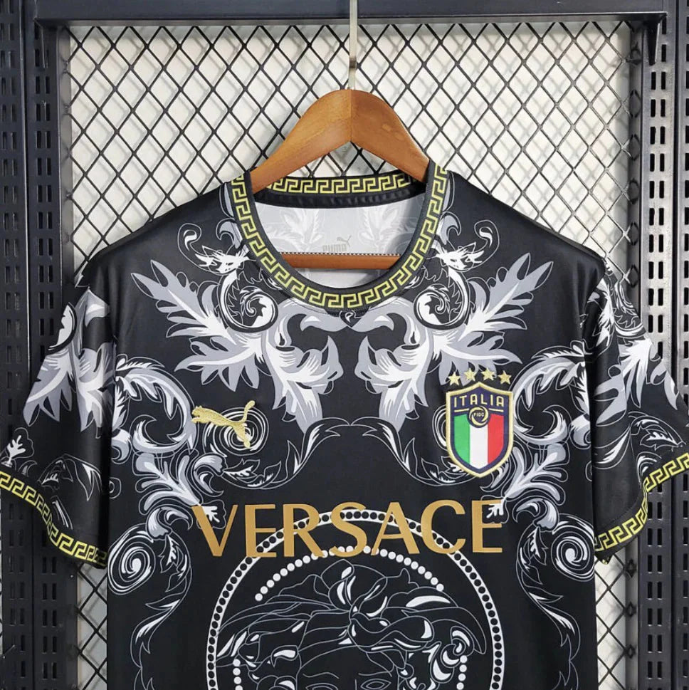 22/23 Italy x Versace Special Edition Black Jersey
