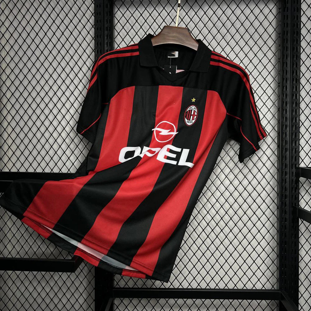 00/01 AC Milan Home Retro Jersey