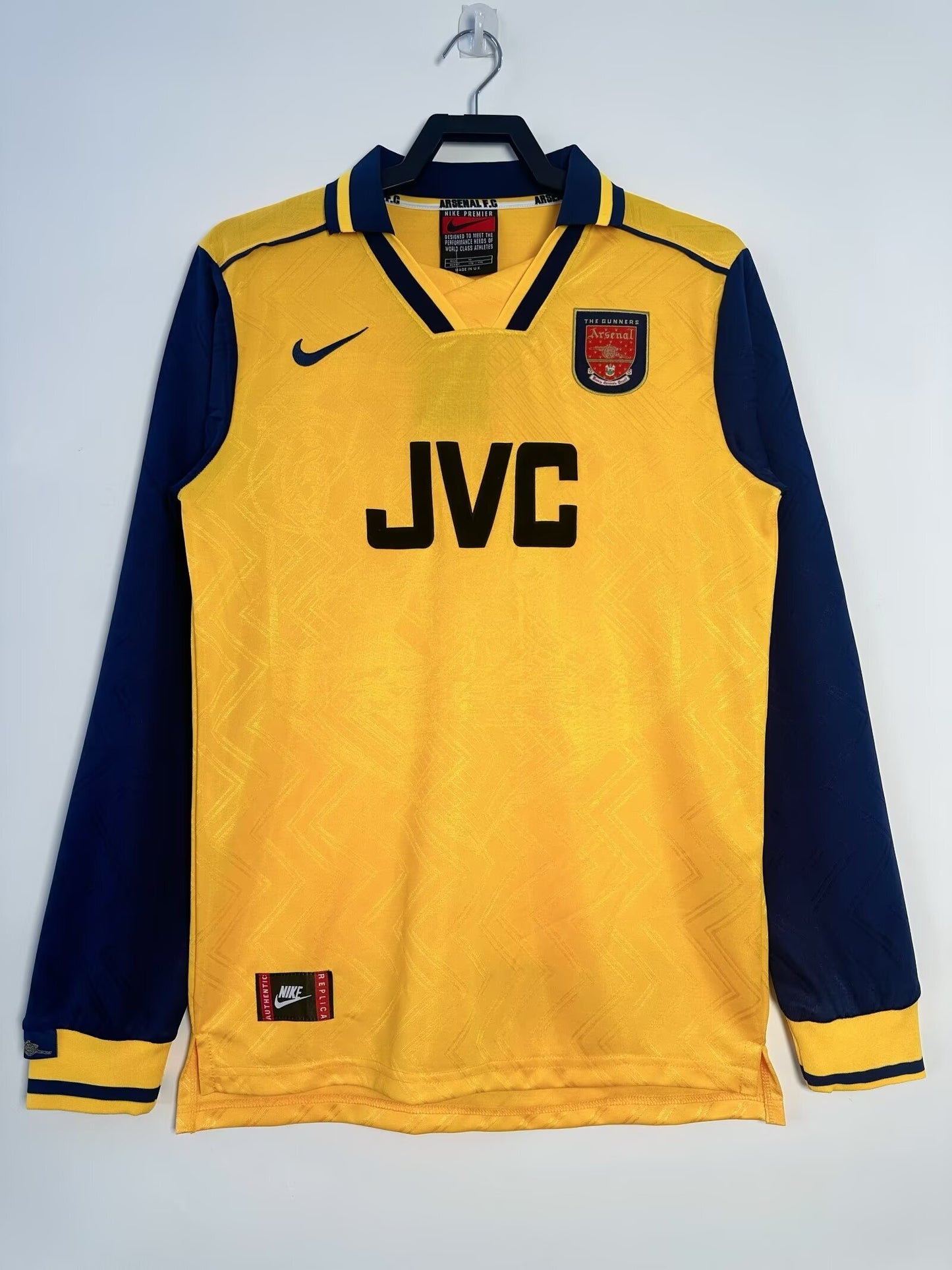 96/97 Long sleeves Arsenal Away Retro