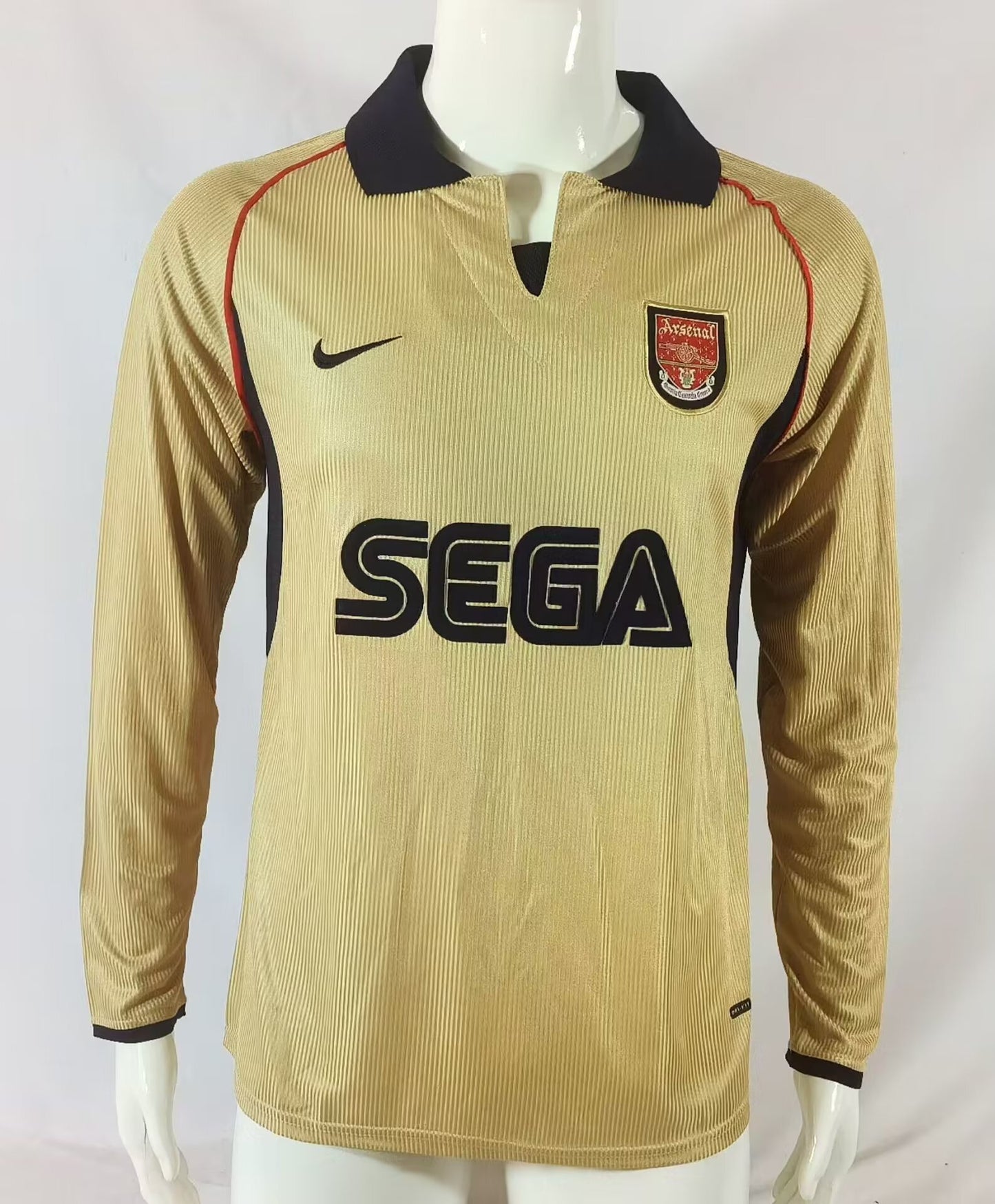 01/02 Long sleeves Arsenal Away Retro