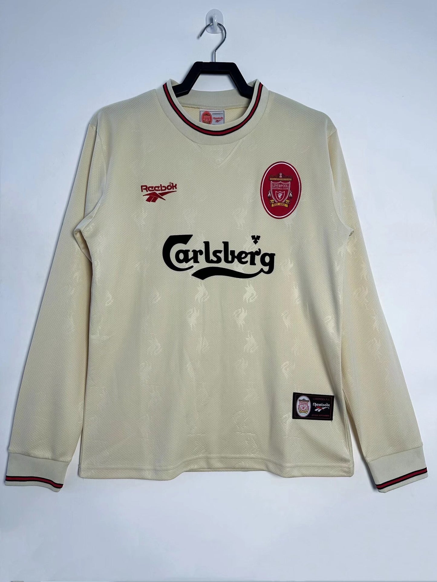 96/97 Long sleeves Liverpool Away Retro
