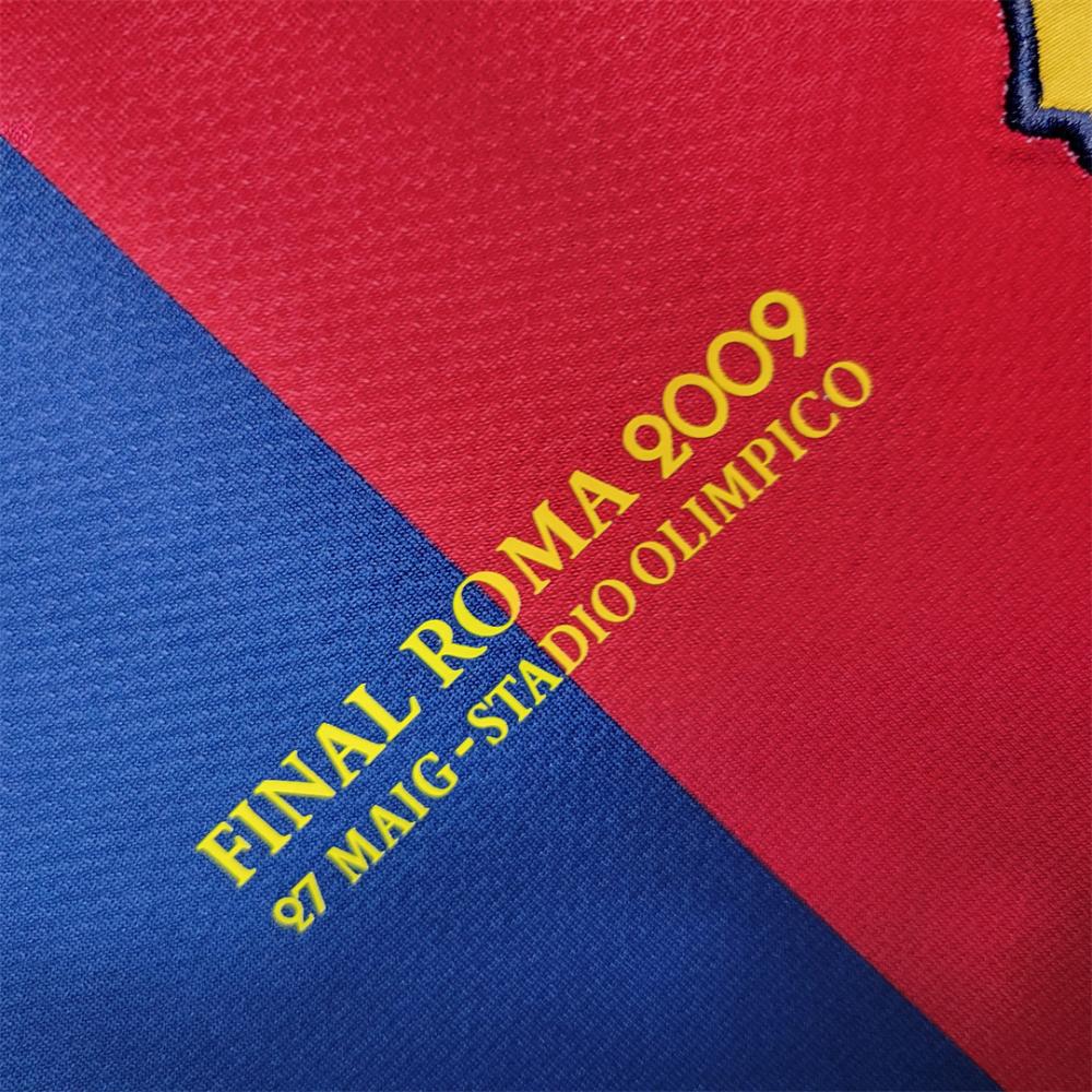 08/09 Barcelona Home Retro Jersey