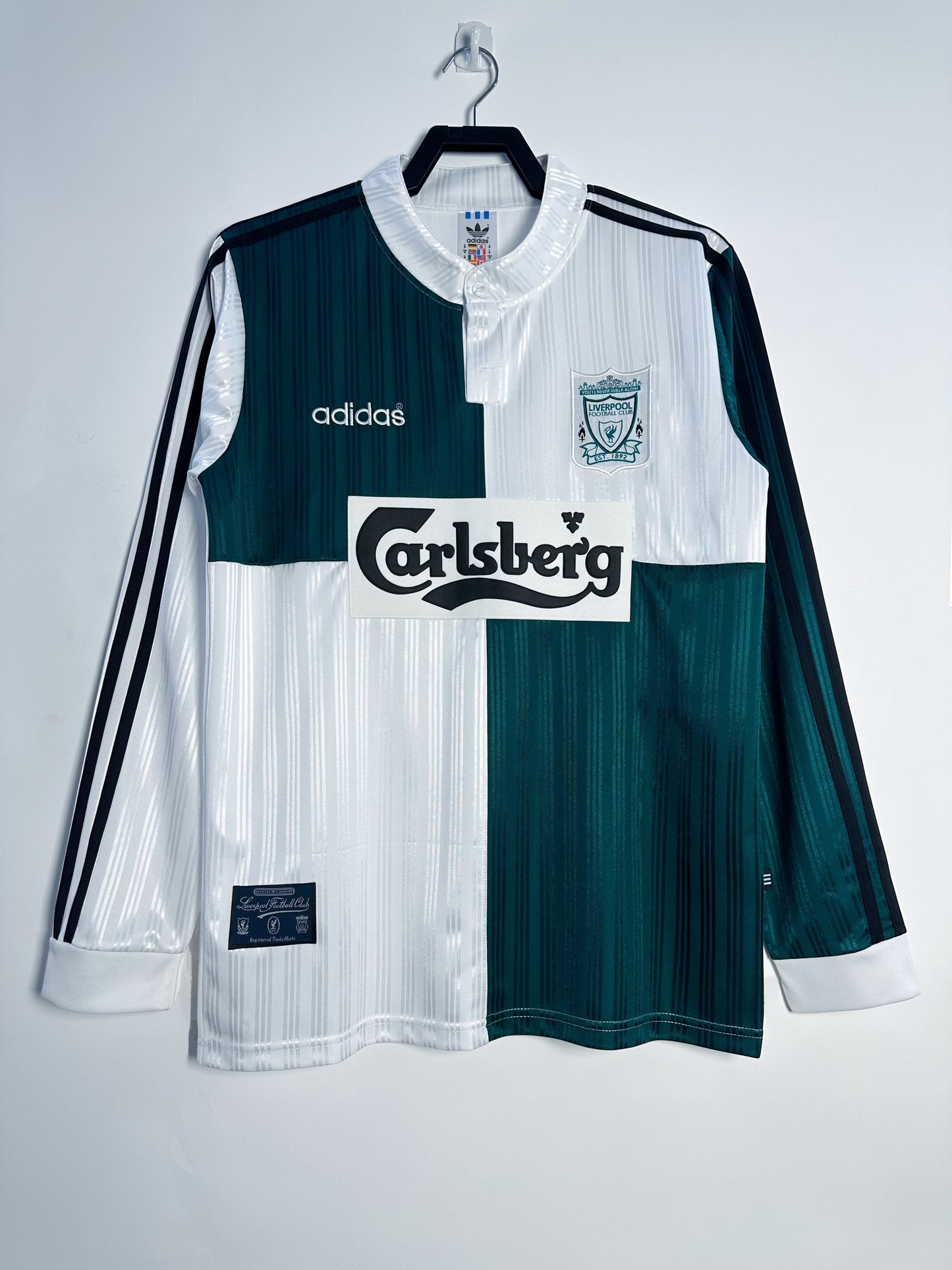 95/96 Long sleeves Liverpool Away Retro