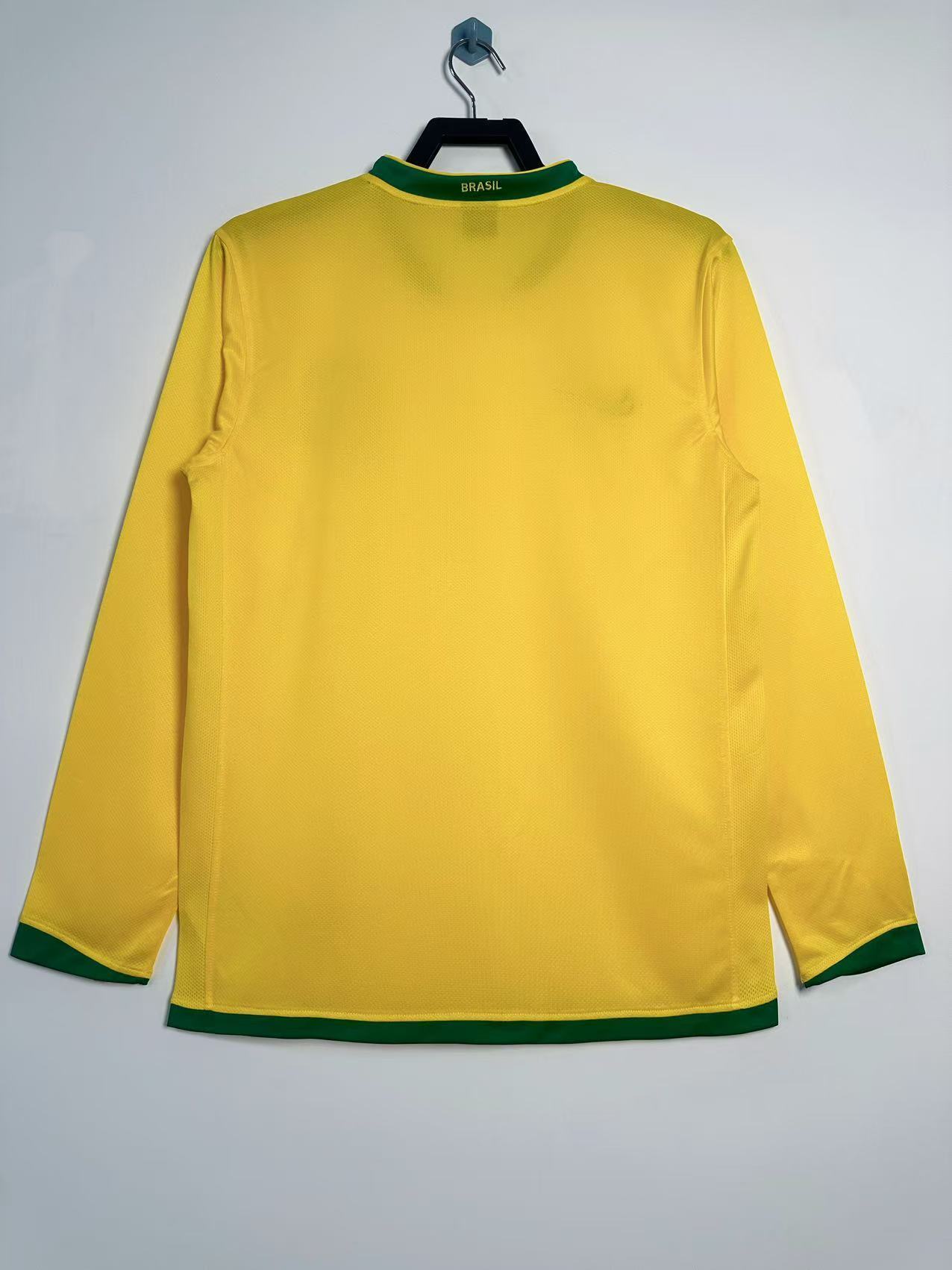 06 Long sleeves Brazil Home Retr
