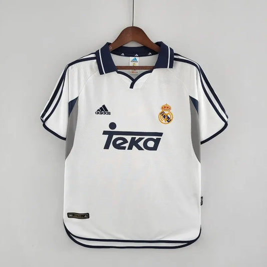00/01 Real Madrid Home Retro Jersey