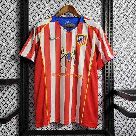 04/05 Atletico Madrid "Spider-Man 2" Home Retro Jersey