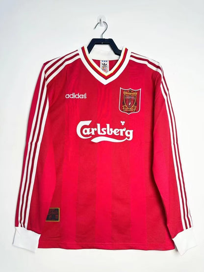 95/96 Long sleeves Liverpool Home Retro