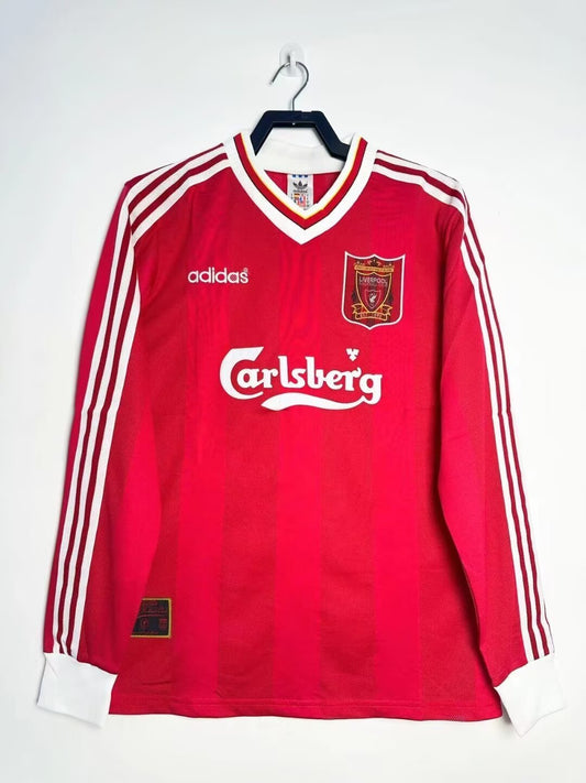 95/96 Long sleeves Liverpool Home Retro