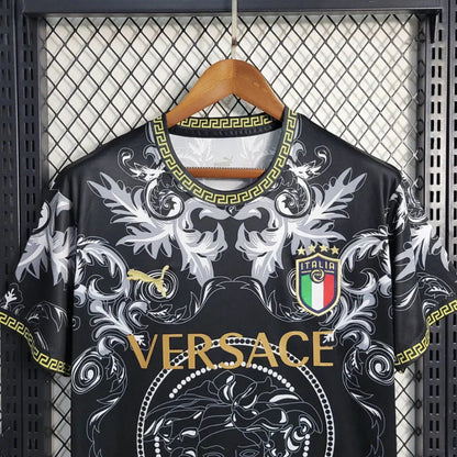 22/23 Italy x Versace Special Edition Black Jersey