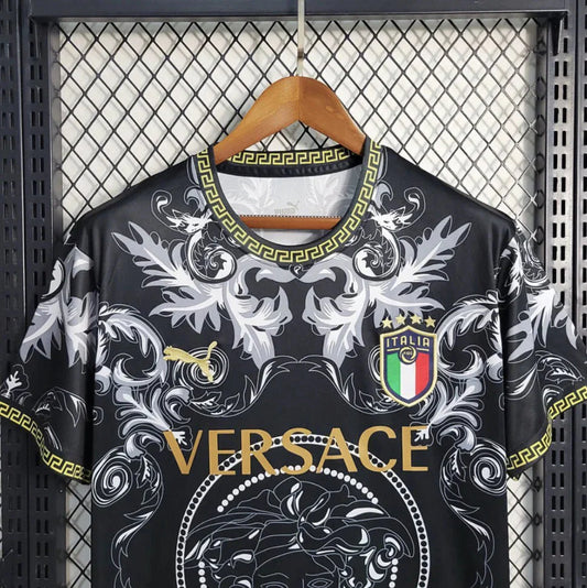 22/23 Italy x Versace Special Edition Black Jersey