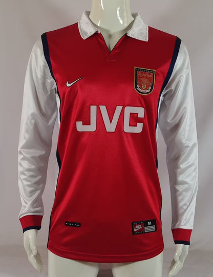 98/99 Long sleeves Arsenal Home Retro