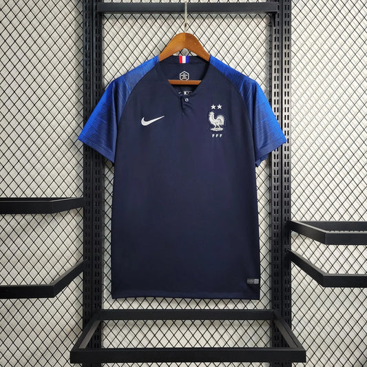 17/18 France Home Retro Jersey