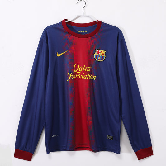 12/13 long sleeves Barcelona Home Retro