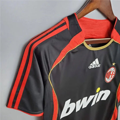 06/07 AC Milan Away Third Black Retro Jersey