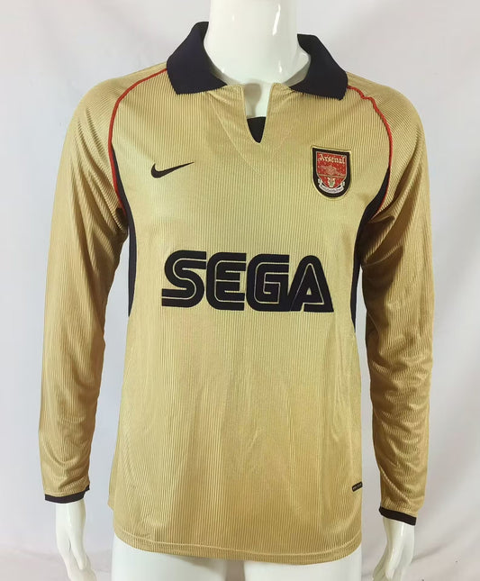 01/02 Long sleeves Arsenal Away Retro