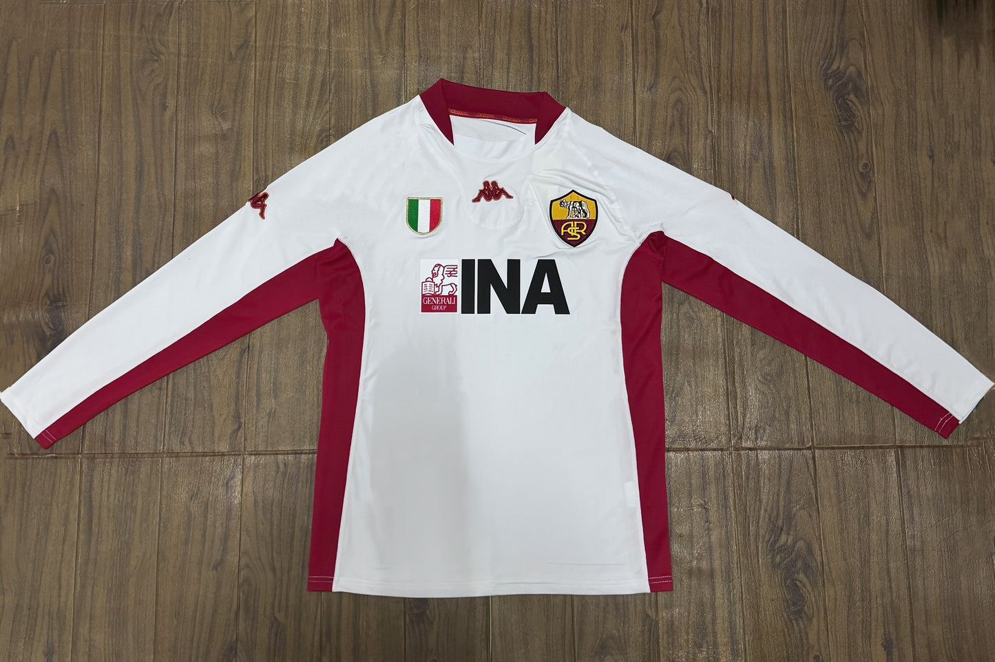01/02 Long sleeves Roma Away Retro