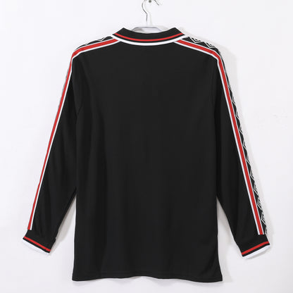 98/99 long sleeves Manchester United black