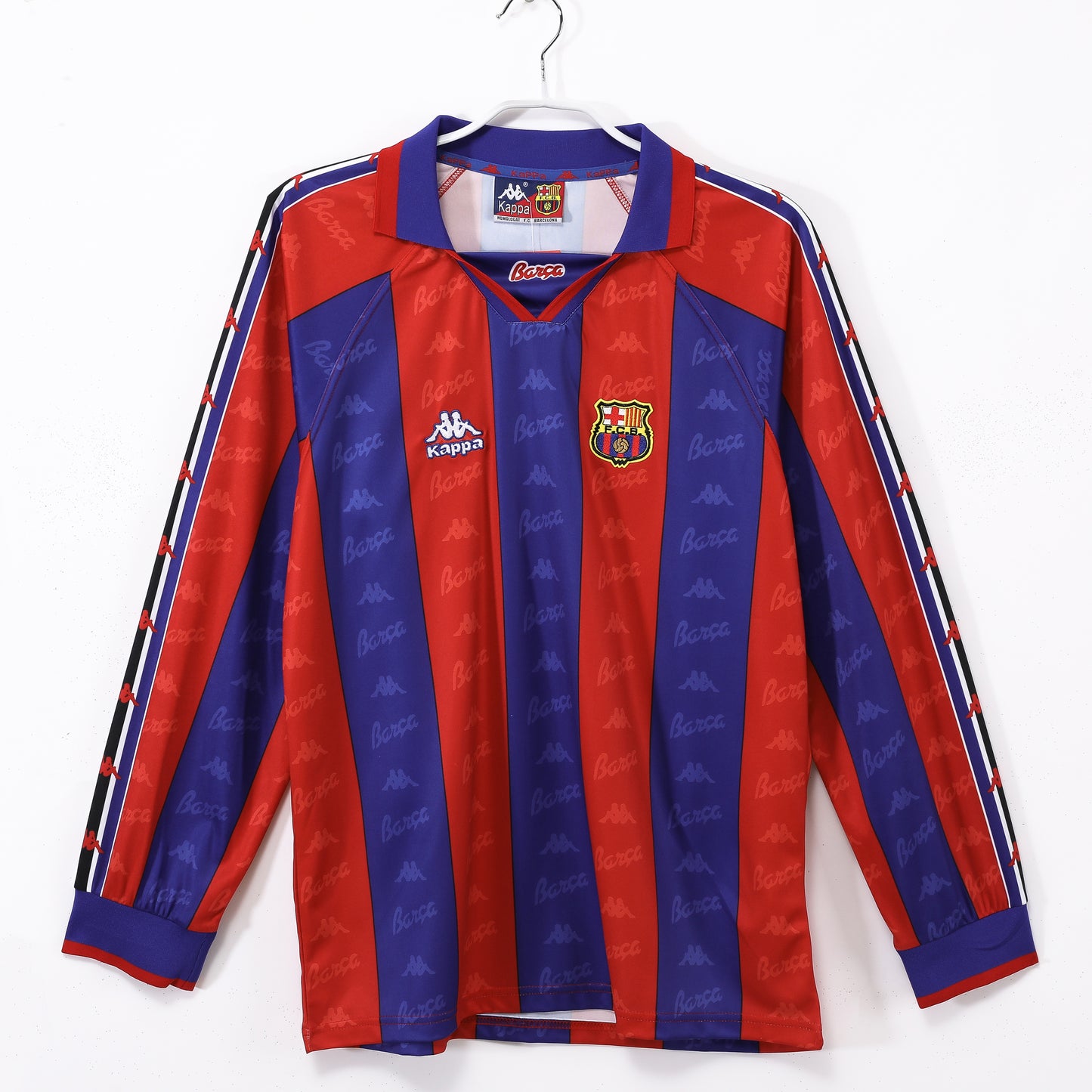 95/97 Barcelona Home Retro Long Sleeve