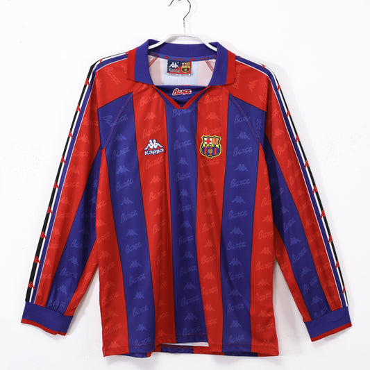 95/97 Barcelona Home Retro Long Sleeve