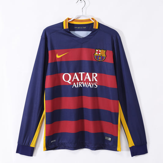 15/16 long sleeves Barcelona Home Retro