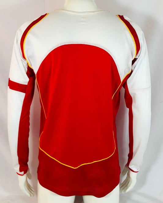 04/05 Long sleeves Arsenal Home Retro