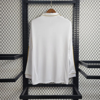 11/12 Real Madrid Home Long Sleeve Retro Jersey
