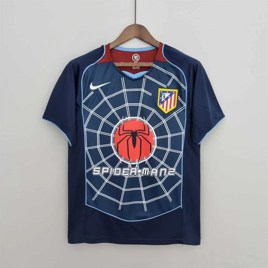 04/05 Atletico Madrid "Spider-Man 2" Away Retro Jersey
