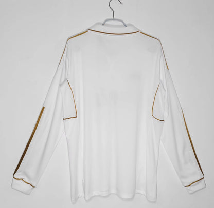 11/12 long sleeves Real Madrid Home Retro