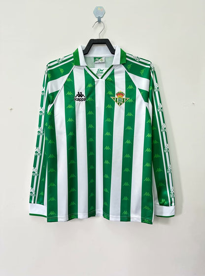 95/97 Long sleeves Real Betis Home Retro