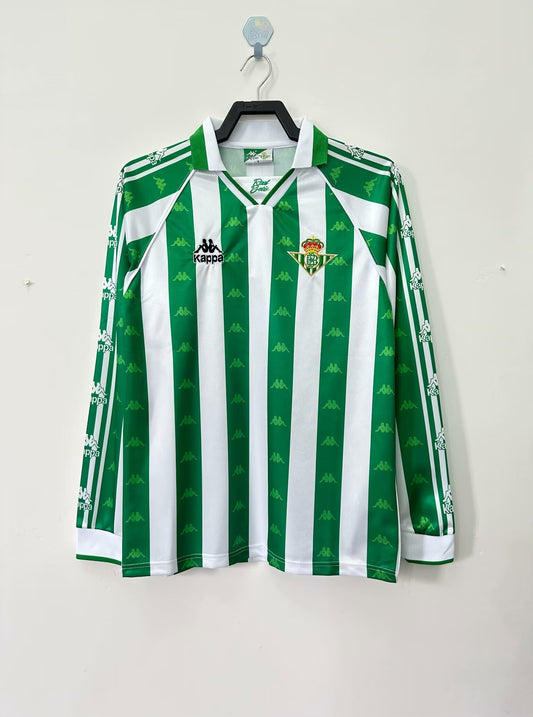95/97 Long sleeves Real Betis Home Retro