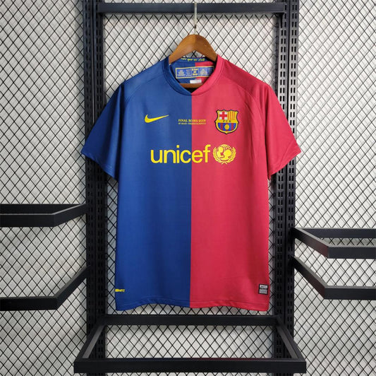 08/09 Barcelona Home Retro Jersey