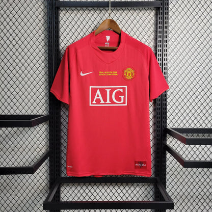 07/08 Manchester United Home Champions League Final Jersey