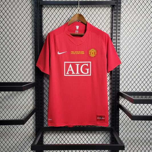 07/08 Manchester United Home Champions League Final Jersey