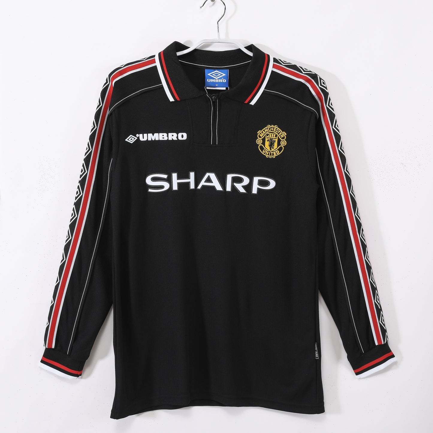 98/99 long sleeves Manchester United black