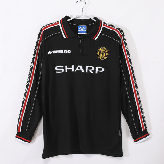 98/99 long sleeves Manchester United black