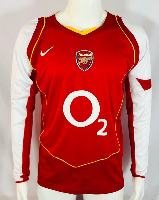 04/05 Long sleeves Arsenal Home Retro