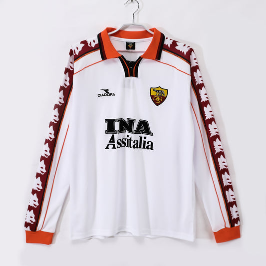 98/99 long sleeves Roma Away Retro
