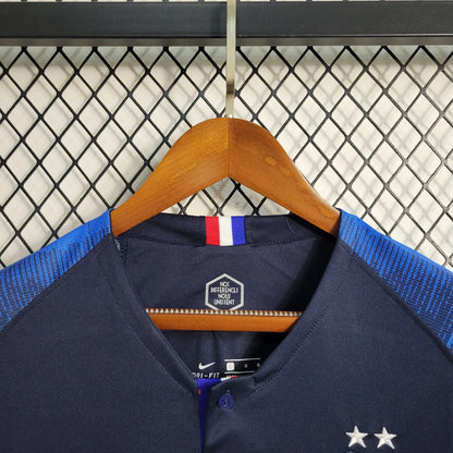 17/18 France Home Retro Jersey