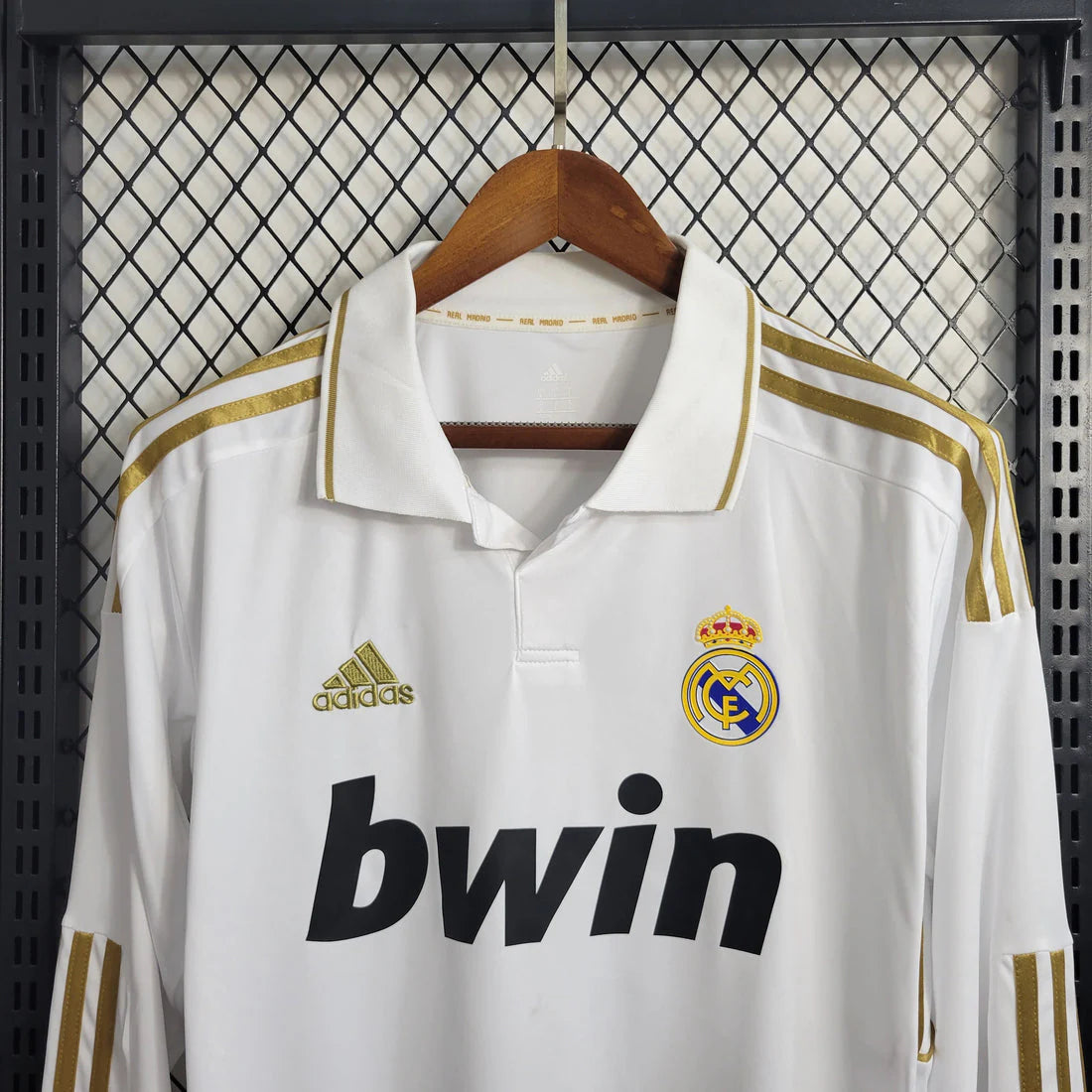11/12 Real Madrid Home Long Sleeve Retro Jersey