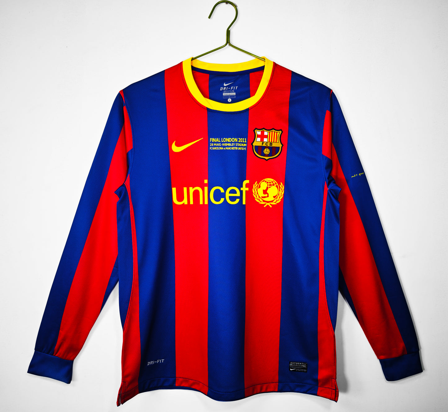 10/11 Barcelona Home Retro Long Sleeve