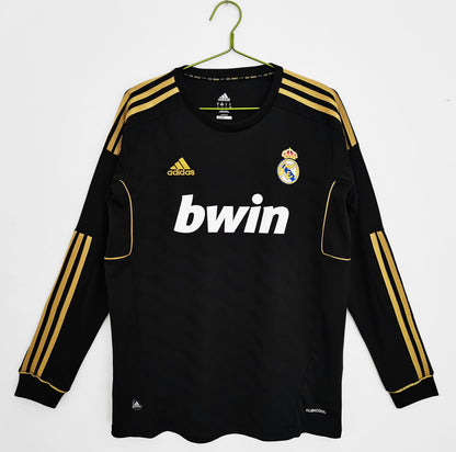 11/12 long sleeves Real Madrid Away Retro