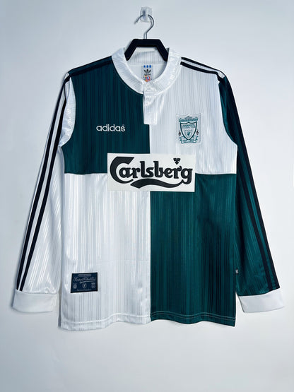 95/96 Long sleeves Liverpool Away Retro