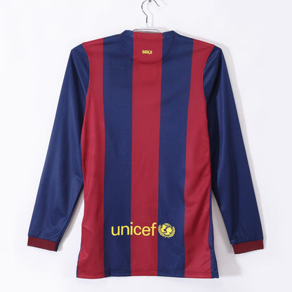 14/15 long sleeves Barcelona Home Retro